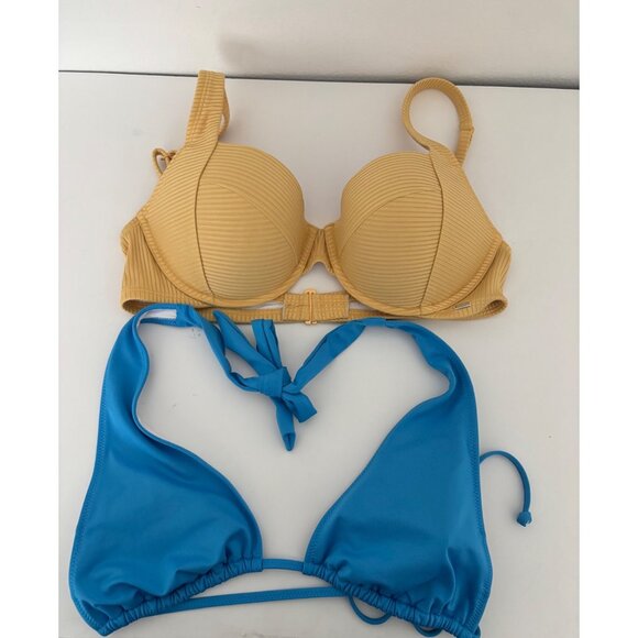 PINK Victoria's Secret Other - Victoria’s Secret PINK Bikini Top XL Bundle Soft Grunge Coastal Cowgirl Festival